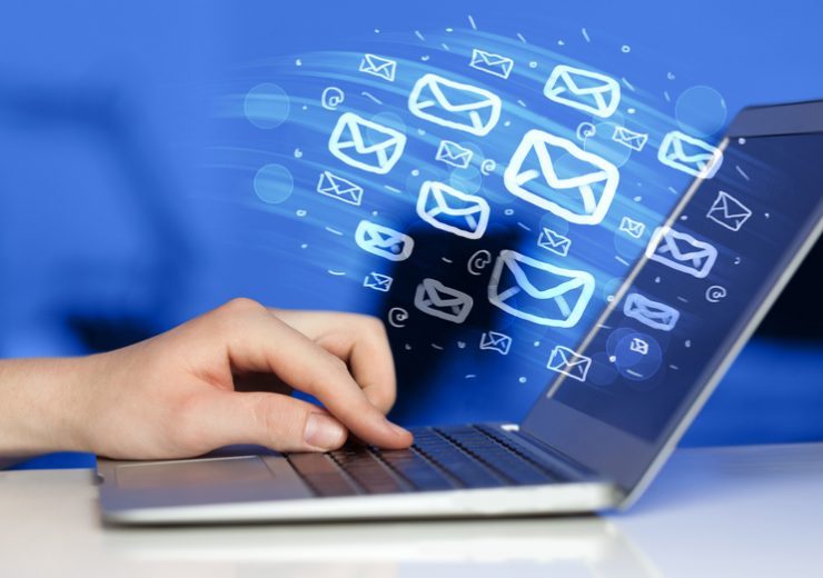 Concept of sending e-mails